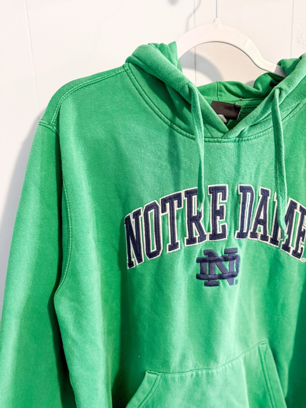 Vintage Genuine Stuff Notre Dame Hoodie - Picture 2 of 5